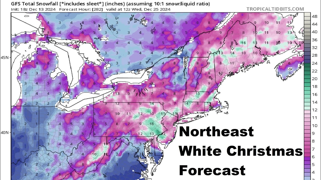 Winter Weather Warnings In 11 States, 3 Feet Of Snow To Hit - Northeast ...