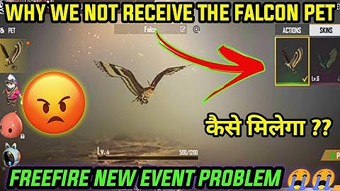 Falcon pet event is not showing/this event is only open in specific devices problem solved💪😄👌/BNG