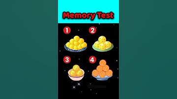 Memory Test - Only Genius Can 💪 - 99.9% Failed IQ TEST - Memory Riddles and Puzzles #shorts