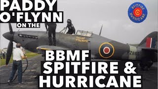 Interview with Paddy O'Flynn on the BBMF Spitfire & Hurricane