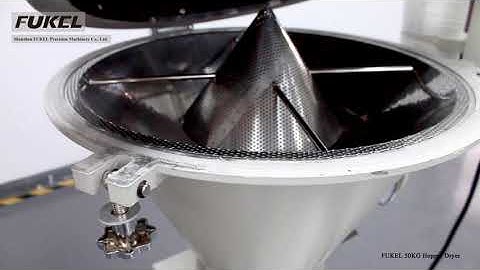 50Kg Plastic Raw Material Hopper Dryer For Injection Molding Machine