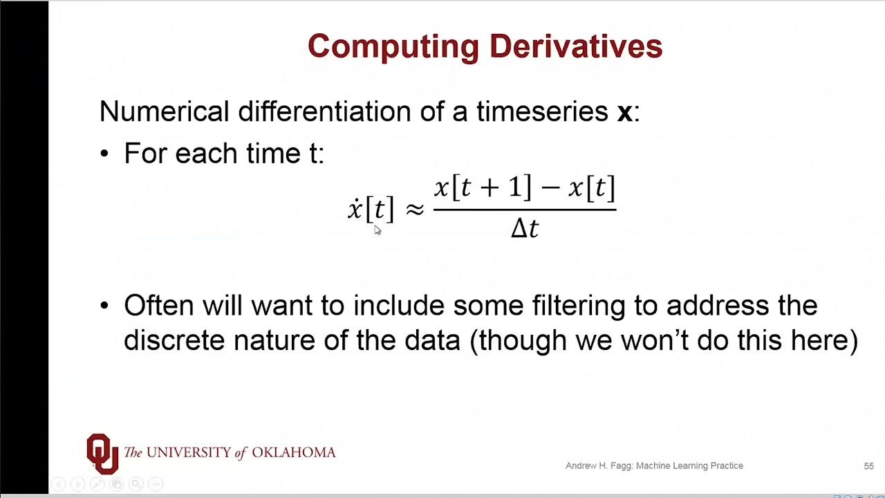 Pipeline Class Example: Computing Derivatives