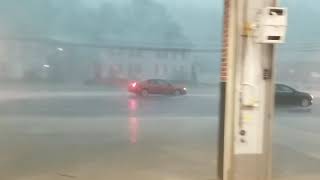 May 2018 Tornado in Beacon Falls, CT -- View from Beacon Hose