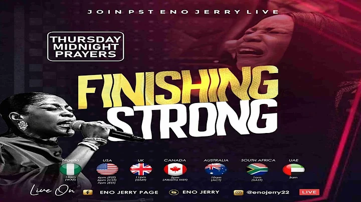 THURSDAY MIDNIGHT PRAYER || FINISHING STRONG || 11-DEC-25