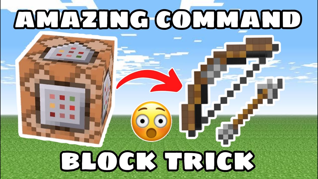 Amazing command block hack | Minecraft poket edition 1.19 - YouTube