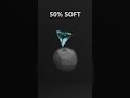 0% vs 100% Softness Cone Squish Soft Body Simulation | Blender 3D Soft Body Physics Simulation