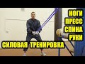 Силовая тренировка НОГИ / Пресс / Спина / Руки