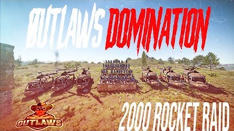 BIGGEST RAID IN RUST HISTORY 2000 ROCKET // ROAM HIGHLIGHTS | ØUTLAWS DOMINATION | #ATM
