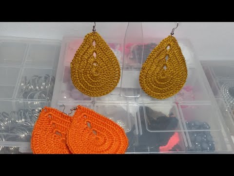Vídeo: 4 maneiras de fazer brincos de crochê