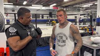 Jake Paul’s striking coach vs. D.U.S.T.