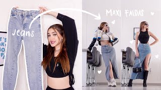 I TRANSFORM JEANS INTO MAXI SKIRTS   outfits