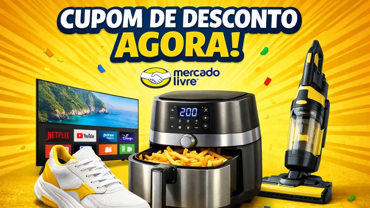 🎟️ Cupom de Desconto Mercado Livre | Cupons ML Funcionando Hoje | Cupom ...