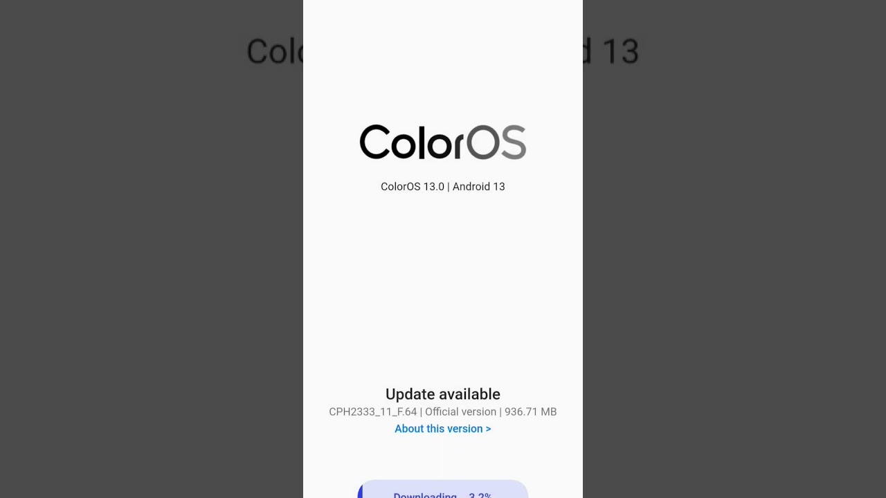 #ColorOs