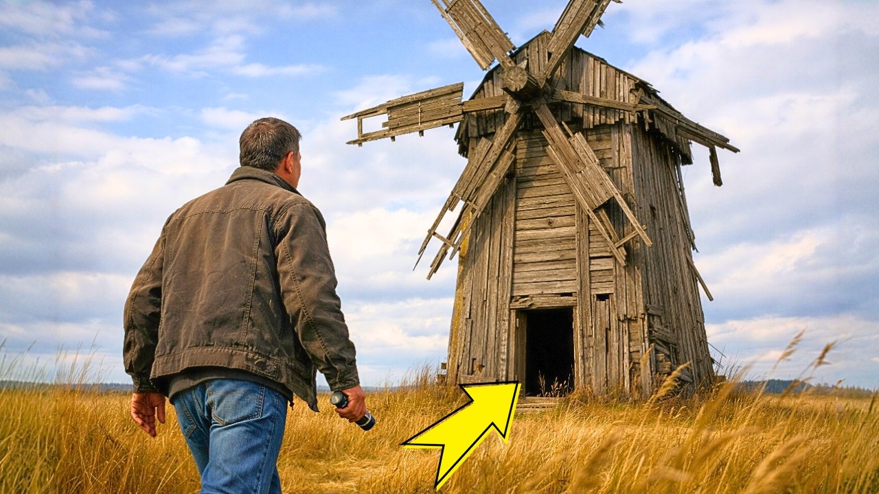 Он купил СТАРУЮ МЕЛЬНИЦУ за бесценок… и СЛУЧАЙНО НАШЁЛ ТАЙНУ, КОТОРУЮ СКРЫВАЛИ 50 ЛЕТ