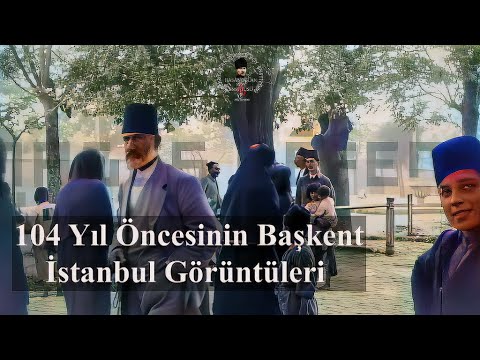 Fransız Arşivinden 104 Yıl Öncesinin Başkent İstanbul Görüntüleri 1919 #eskiistanbul