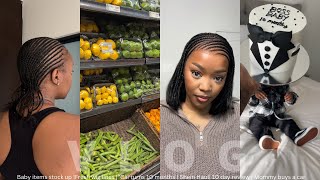 Vlog: So Proud Of My Mom | Fresh Wig lines | Baby Items Stock Up | 2 Week Review | Shein Haul
