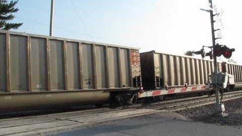 BNSF Coal Train with Gevo and Executive MAC on Each End