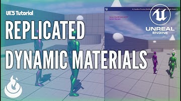 Unreal Engine 5 | Replicated Dynamic Materials: How To Change Team Colors in Multiplayer (UE5)