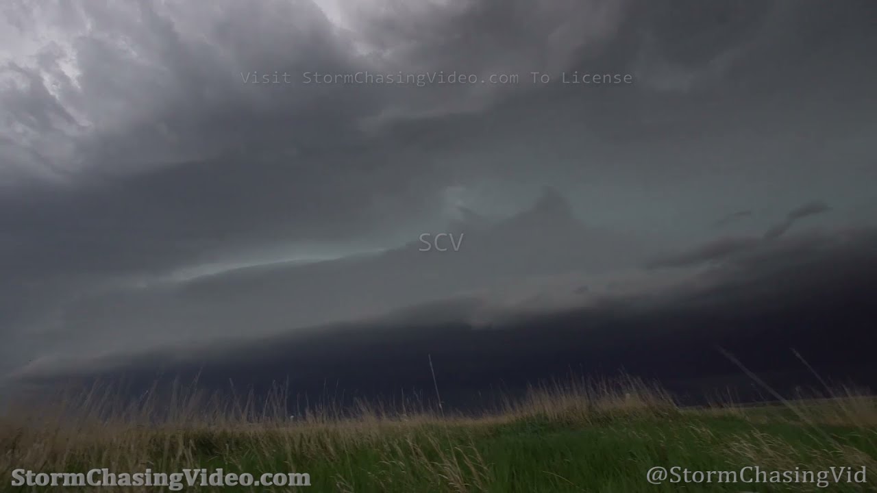 Vivid Supercell in Poplar, MT - 6/8/2021