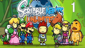 Scribblenauts Unlimited - Walkthrough Part 1 [HD]