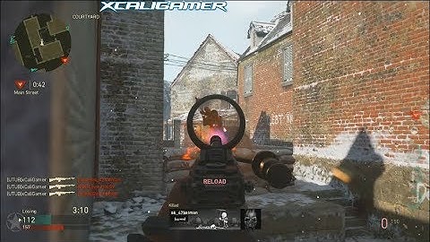 COD WW2: "INSANE 7 MAN KILL FEED" 50+ Kill Hardpoint Gameplay - BAR Multiplayer Gameplay