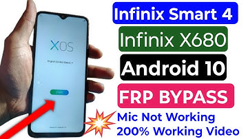 Infinix Smart 4 (X680) FRP Bypass | Android 10 | Infinix X680 Google Account Bypass 2025