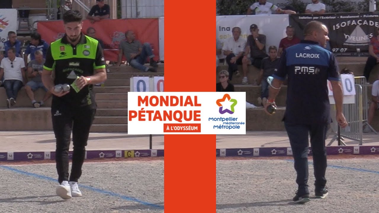 Miniature : Montpellier 3M 2021 : Tête-à-tête Maïky MOLINAS Champion du Monde en titre face à Henri LACROIX