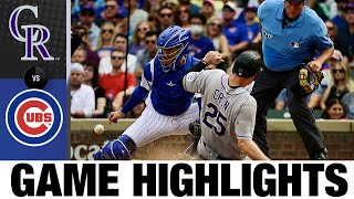 Rockies vs. Cubs Game Highlights from 9/17/22 | MLB Highlights