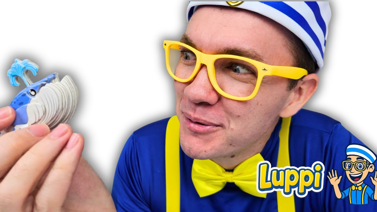 Learning About the Blue Whale: Luppi Builds a 3D Blue Whale Puzzle