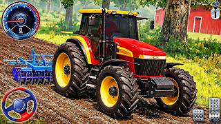 Real Tractor Driving Game 3D - New Indian Farming Simulator | Android Gameplay screenshot 5