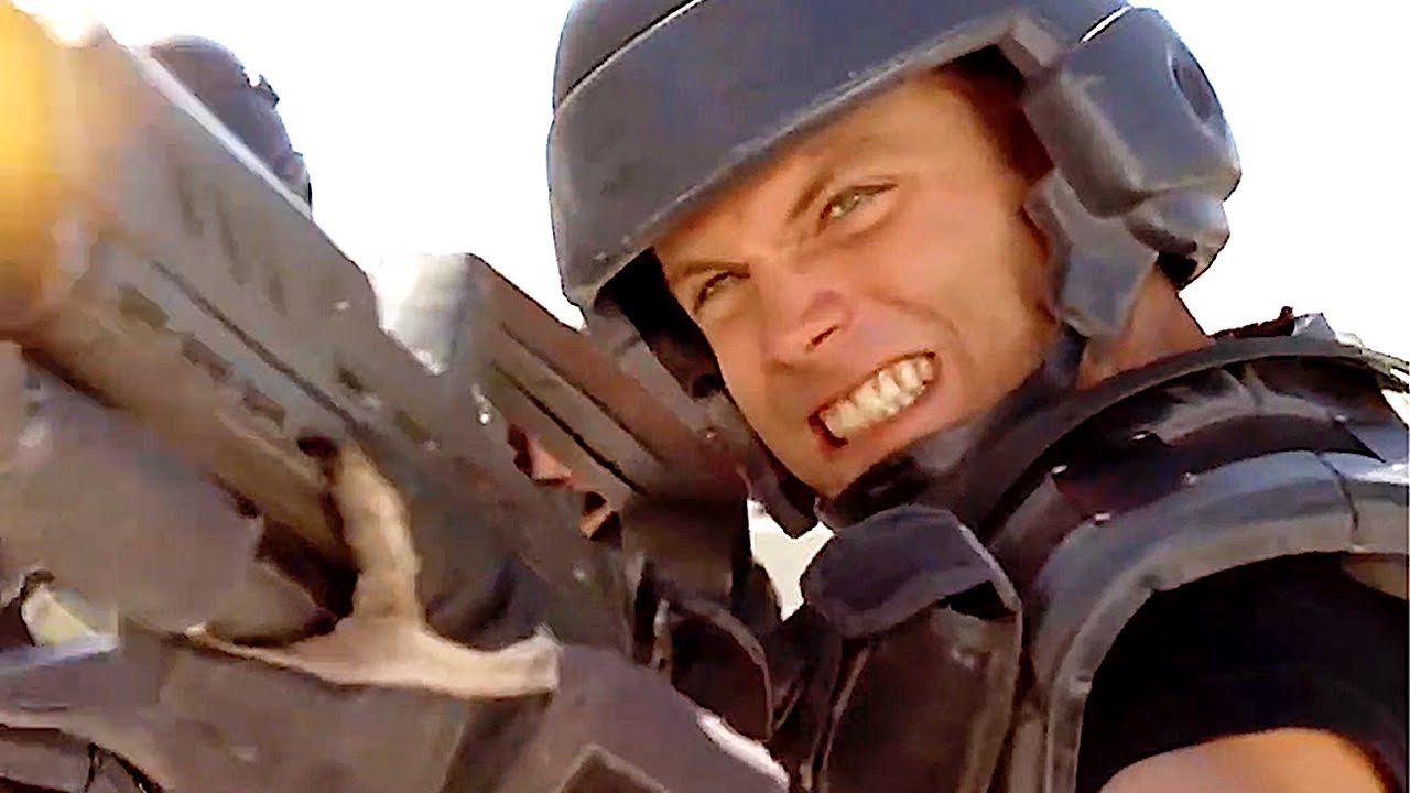 Starship Troopers Bugs Attack Clip 1997 Sci Fi Horror Youtube