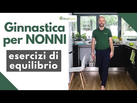 Video: Esercizi Di Equilibrio Per Gli Anziani: 11 Mosse Da Provare