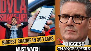 “UK Drivers STUNNED by DVLA’s Biggest Licence Change in 30 Years!”