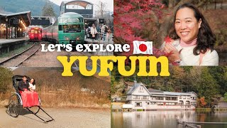 Fukuoka Day Trip: YUFUIN. Yufuin No Mori | Rickshaw | Ghibli Village | Kinrin Lake JAPAN TRAVEL VLOG