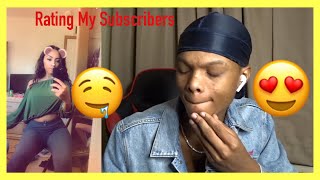 Rating My Subscribers|Dont Get Mad|MUST WATCH