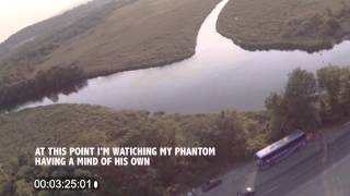 Dji Phantom 1, Fly-Away Epic Escape & Crash