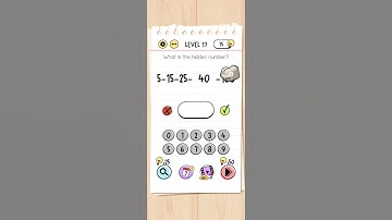 Brain test :tricky puzzles level 17 walkthrough