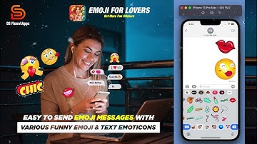 Emojis For Lover : Stickers & Emojis Keyboard | Full iOS Native Application