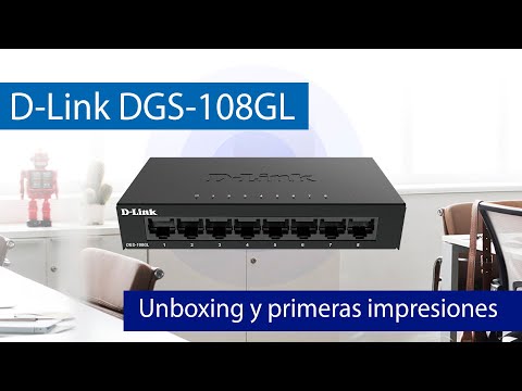 D-Link DGS-108GL: Conoce el mejor switch para casa con 8 puertos Gigabit Ethernet