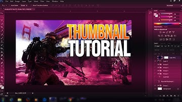 How to Make Thumbnails for Youtube | Photoshop CS6 Tutorial