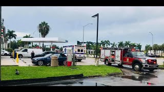 Woman gives birth at Collier gas station