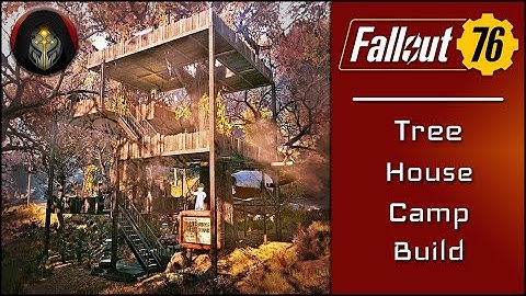 FALLOUT 76 | Treehouse Camp - C.A.M.P. Building Tutorial