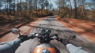 Pure Sound: Straight Pipe Continental GT 650 Hill Climb to Chail