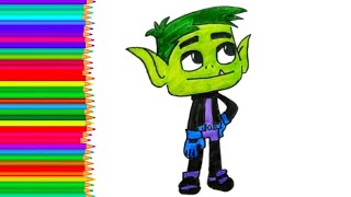 COMO DESENHAR O MUTANO - JOVENS TITANS EM AÇÃO! HOW TO DRAW screenshot 1