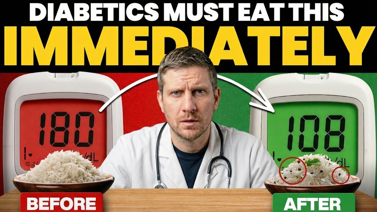 5 Easy Rice Hacks For Diabetics To Lower Blood Sugar Instantly | Doctor Explains