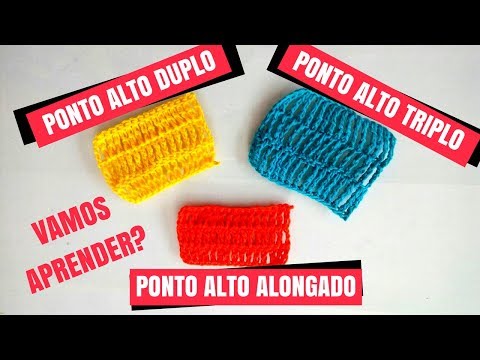 AULA EM CROCHÊ PARA INICIANTE - #2