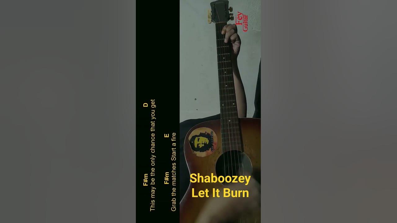Shaboozey - Let It Burn Guitar Chords cover #shorts Shaboozey - Let It Burn Guitar Chords cover #shorts