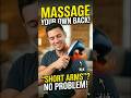 The Ultimate Back Massage Hack For Short Arms! #massage #relaxing #body #mahatotech #tech #gadgets