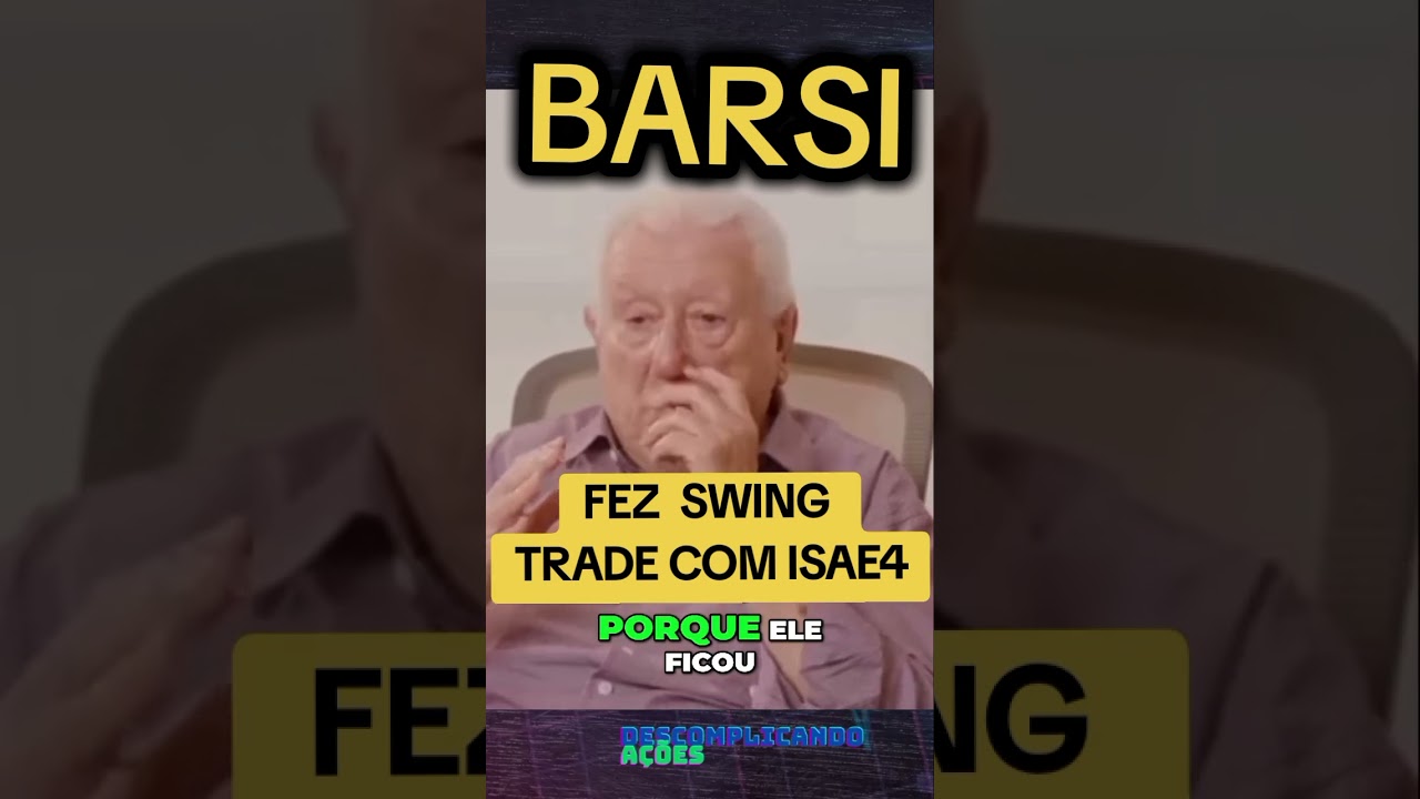 BARSI VENDEU ISA ENERGIA PARA LUCRAR COM AS AÇÕES 