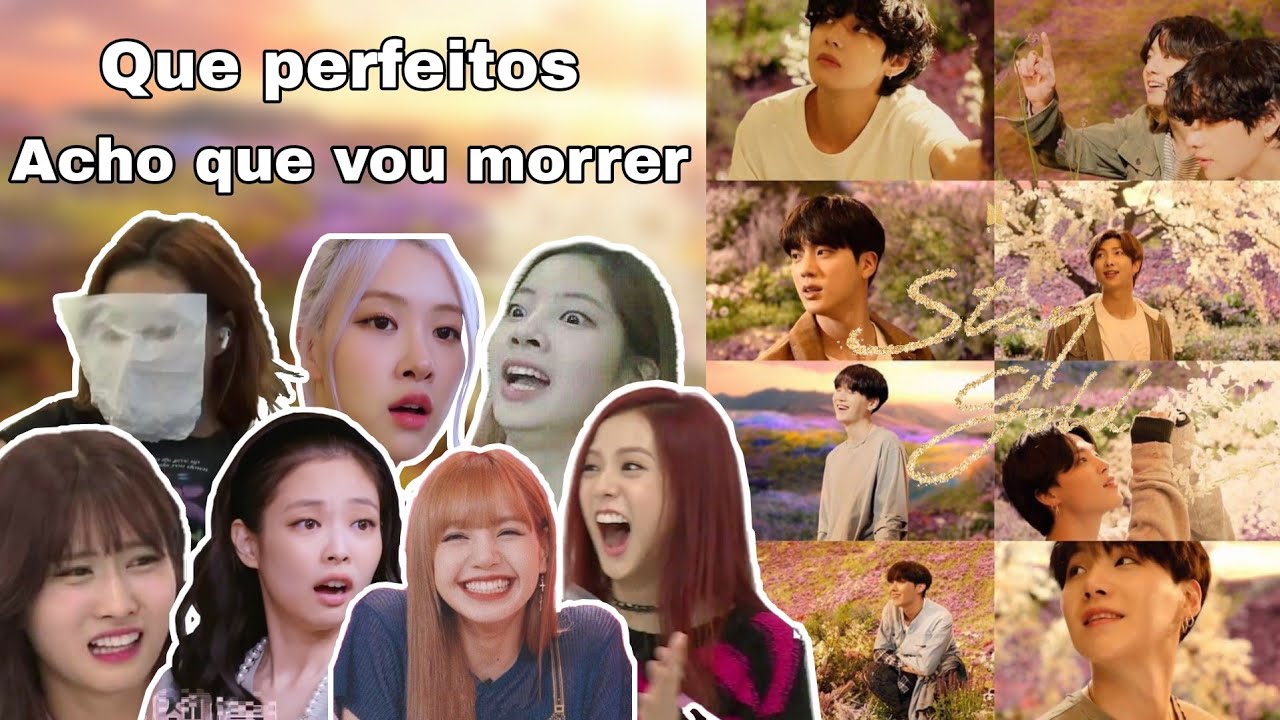 BLACKPINK,Momo,Dahyun e Hwasa reagindo a Stay Gold(MV-BTS) //Bunny Liskook//